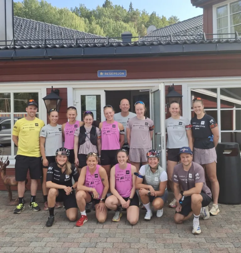 Det Norske kvinnelandslaget i skiskyting på Værkshuset